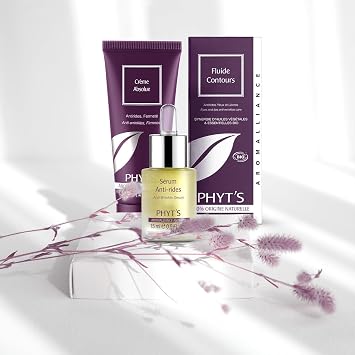 Phyts Absolute Cream - Anti-Ageing Face Moisturizer with Lemon and Lavandin Essential Oils - Face Cream Reduces Wrinkles and Firms Skin - 1.4 oz