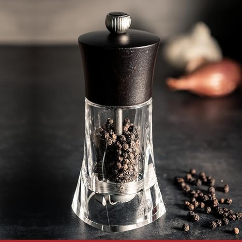 Miniatura 8 de Peugeot Oléron Molinillos de sal, 5.52 pulgadas, negro mate