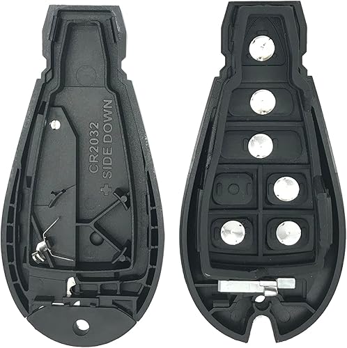 Miniatura 4 de J-ACCES - Funda para llave de automóvil para Chrysler Town y Country Dodge Durango Grand Caravan (1)