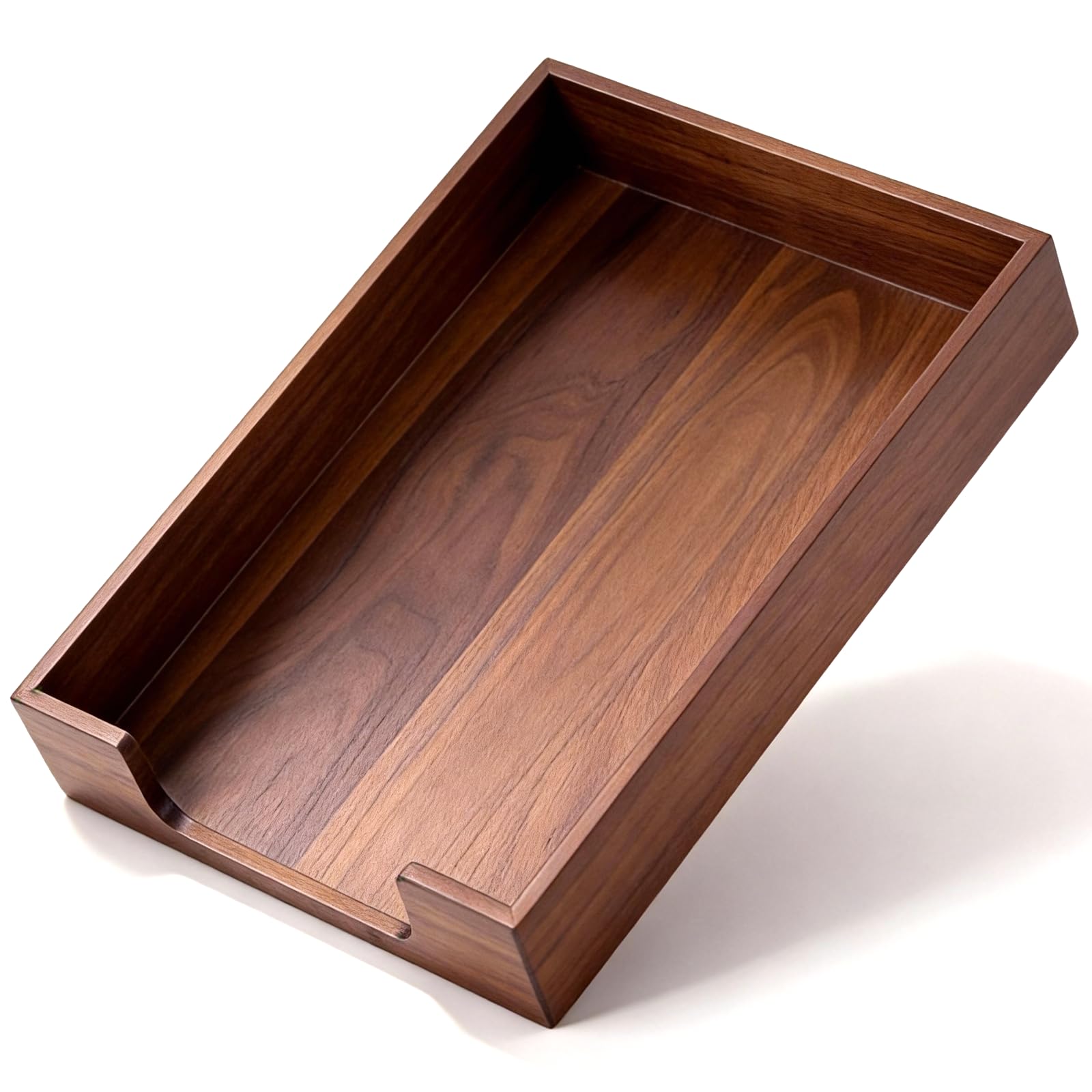 Amazon.com: Bamber Wood Letter Tray Wooden Desk Organizer Paper