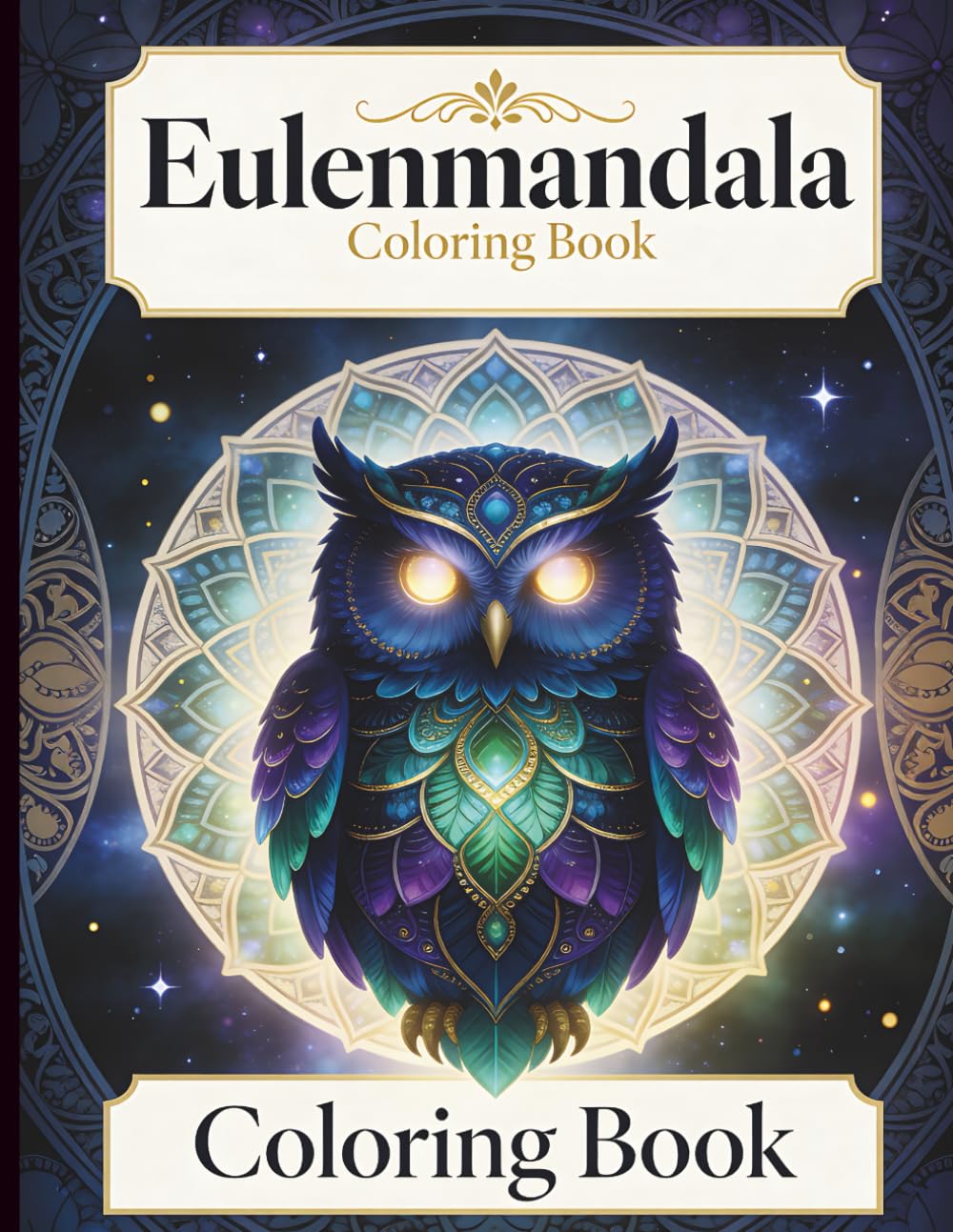 Eulen Mandala Ausmalbuch: 30 Entspannende Motive | Anti-Stress Malbuch für Erwachsene & Jugendliche | Achtsamkeit & Stressabbau | Softcover (Tier ... für Erwachsene – Entspannung & Kreativität)