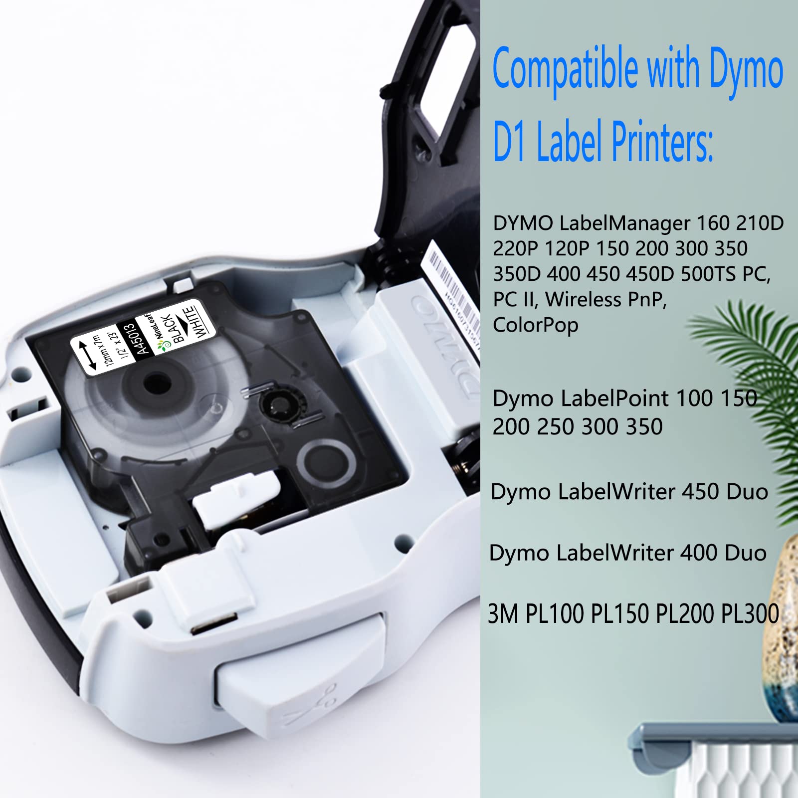 White Label Tape Refills Compatible 