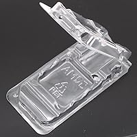 Vista 1 de AMD CPU Box FDXGYH 4 piezas CPU, funda protectora de plástico para CPU, bandeja para AMD 938 940 FM1 FM2 APU