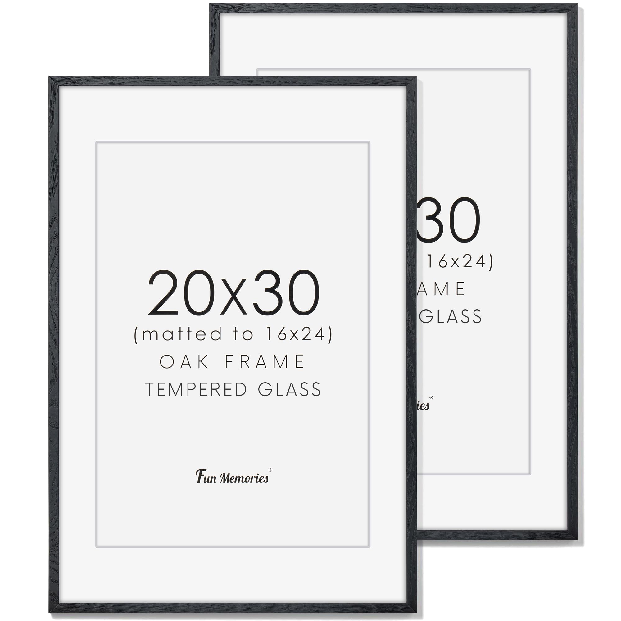 A2額装『MEMORIES』 Collaboration Poster LD版 Amazon.com - Fun Memories 20x30 Black Picture Frames 2 Pack, Solid