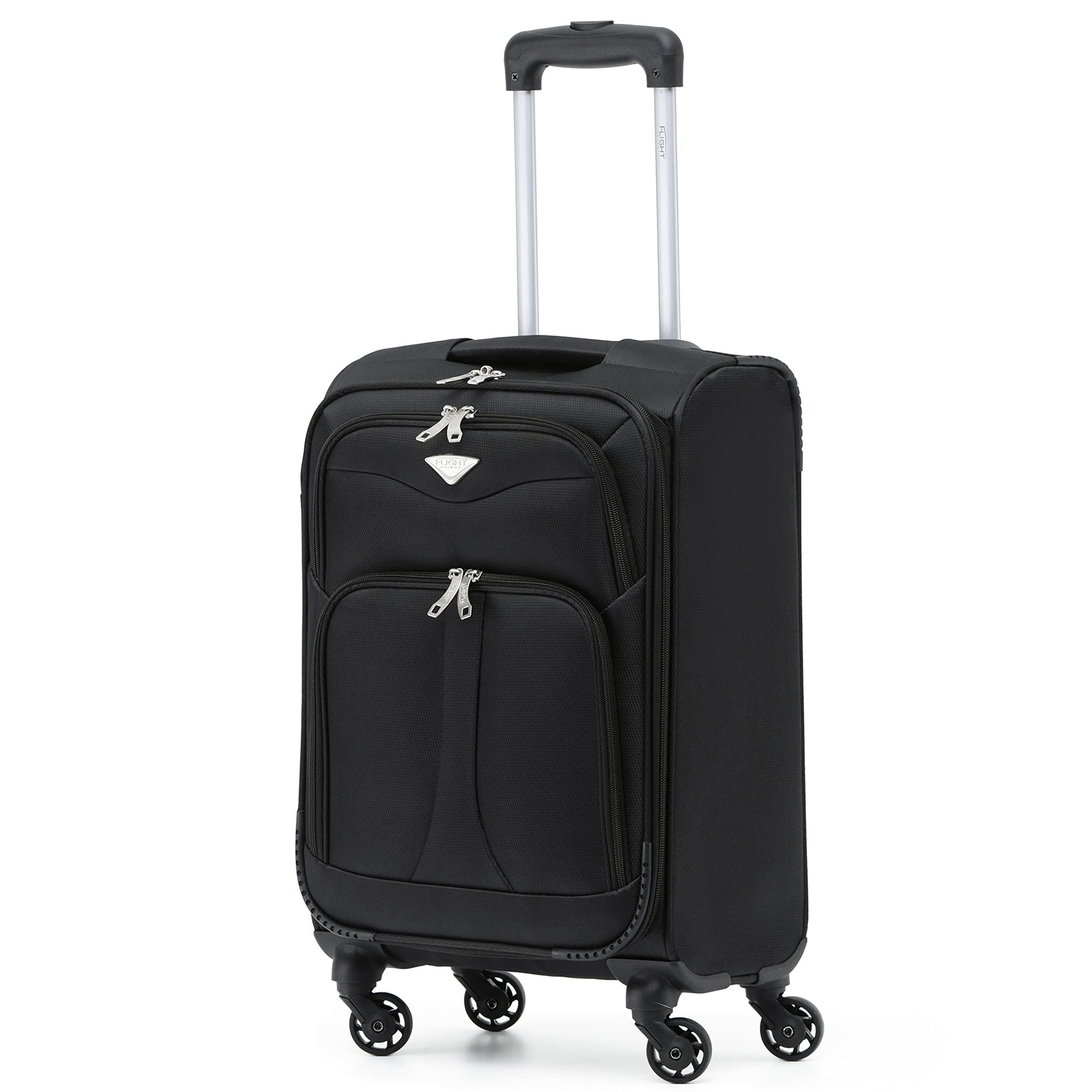 Flight Knight Lightweight 4 Wheel 800D Soft Case Suitcases Anti Crack Cabin & Hold Luggage Options Approved for Over 100 Airlines Including easyJet, BA & Many More! — view 111