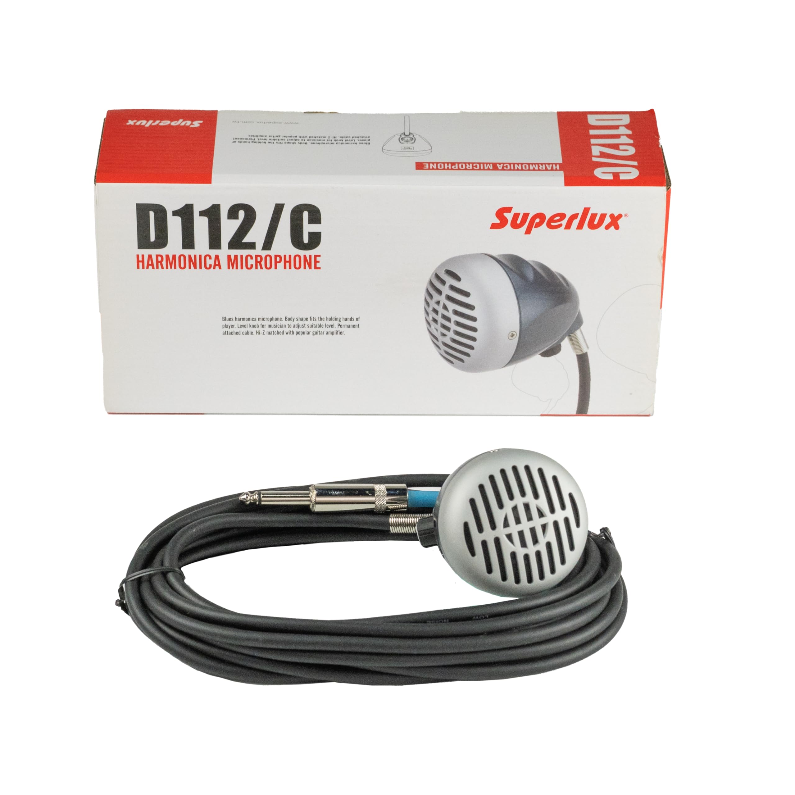 Superlux D112/C Dynamisches Mundharmonika-Mikrofon