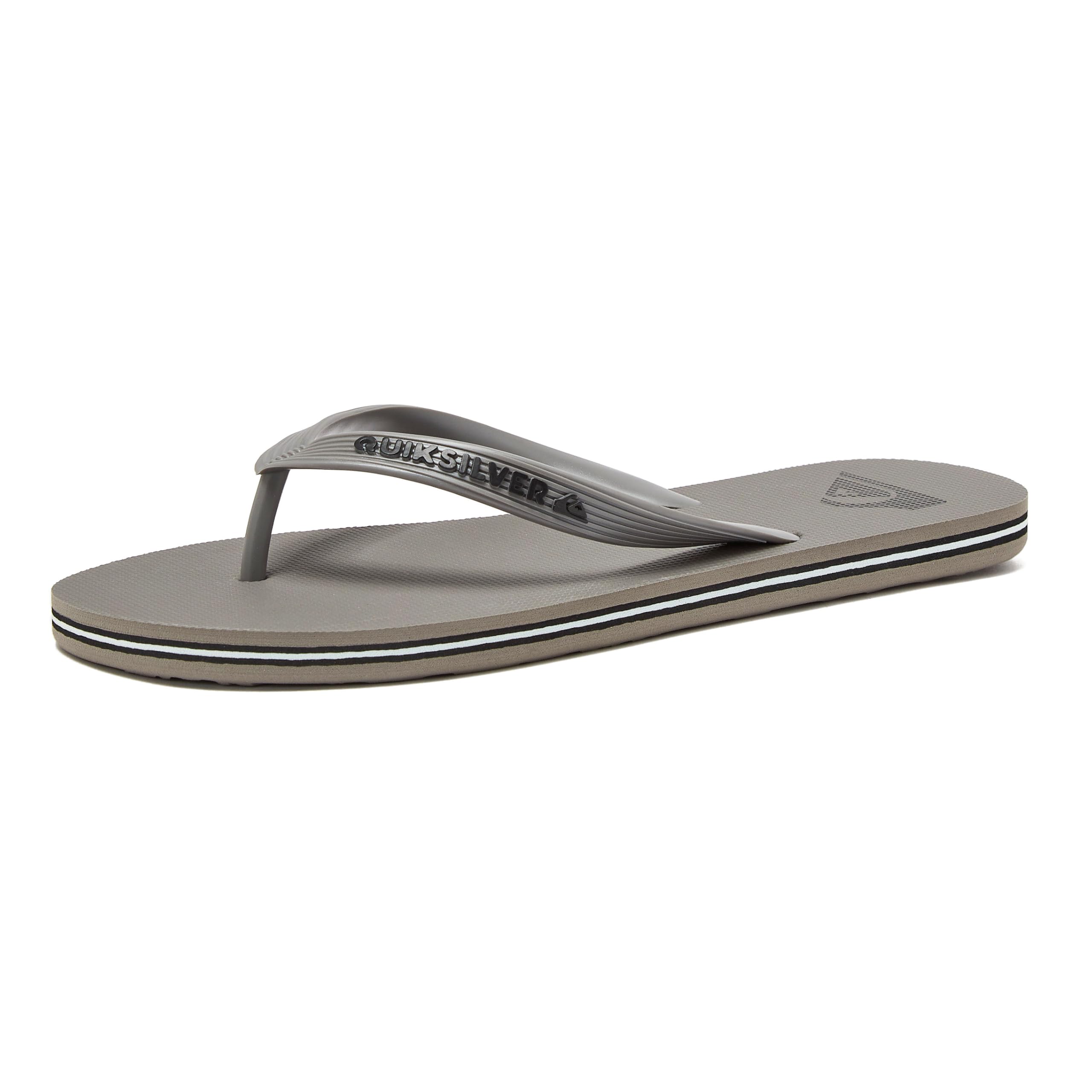 Quiksilver Men's Molokai Sandal, Grey, 11 M US