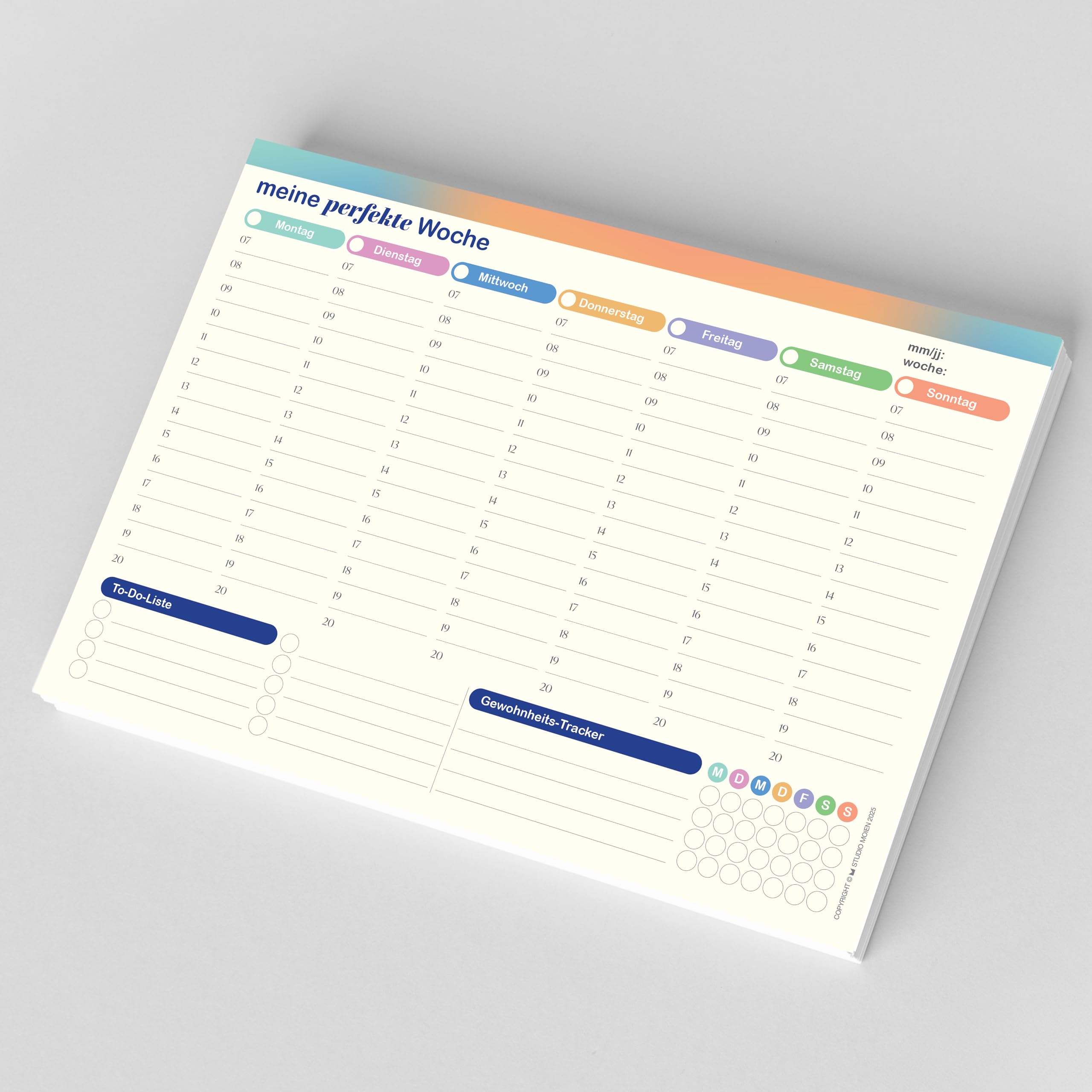 Win | Urban Jungle Weekplanner van Paperstore