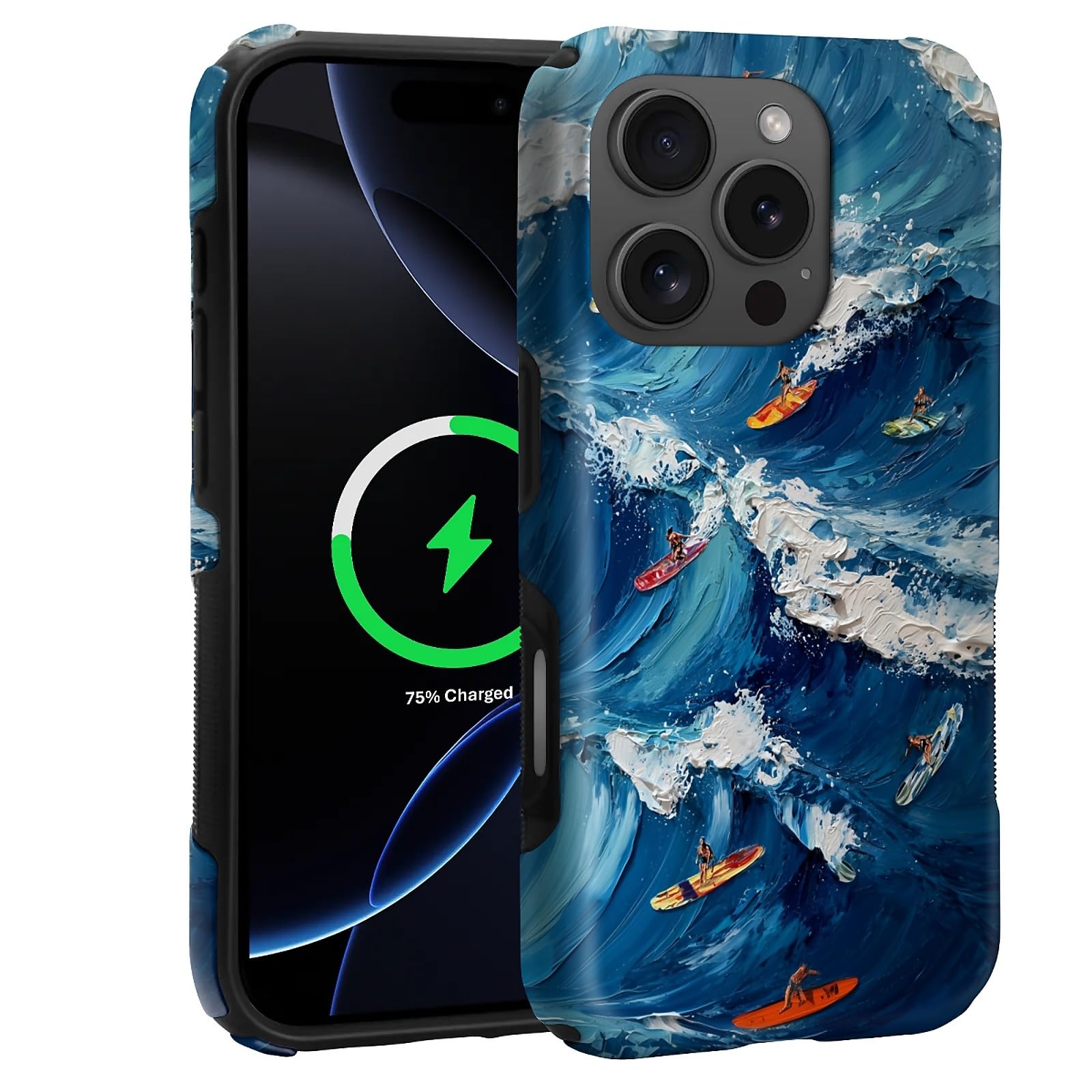 Coque iPhone 16 Pro double protection rigide pour homme - 8