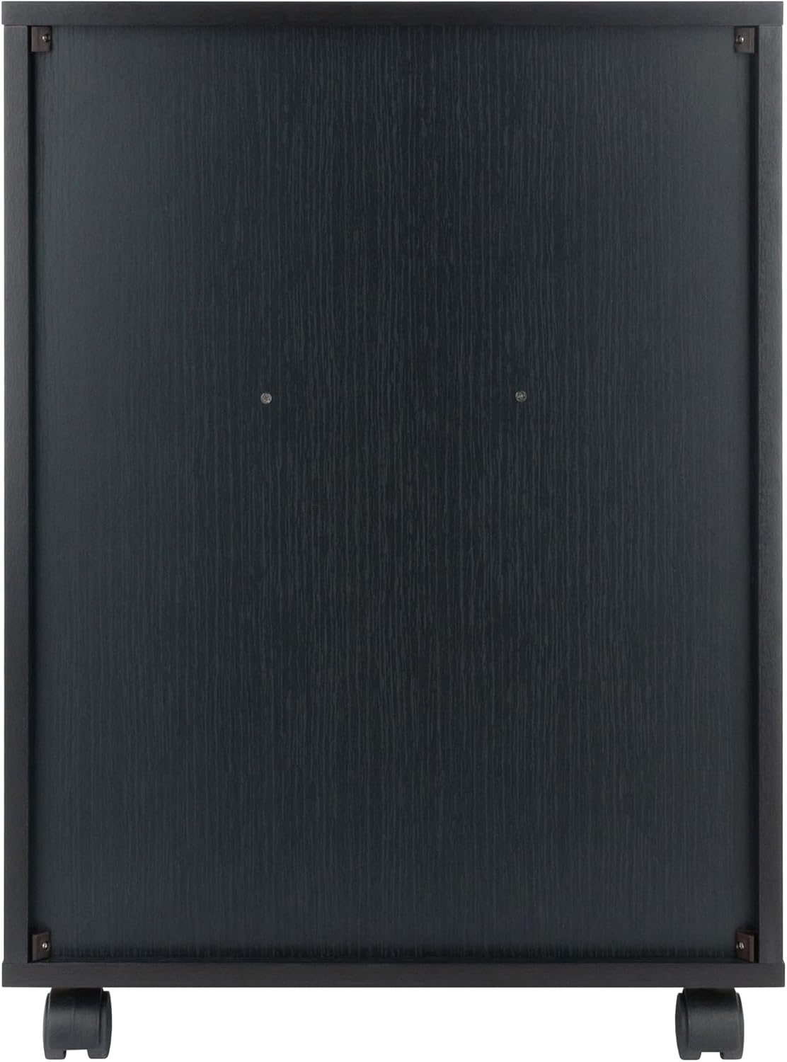 Winsome Norfolk Cabinet with 2 Drawers and 6 Bins in Black Finish - Image 6