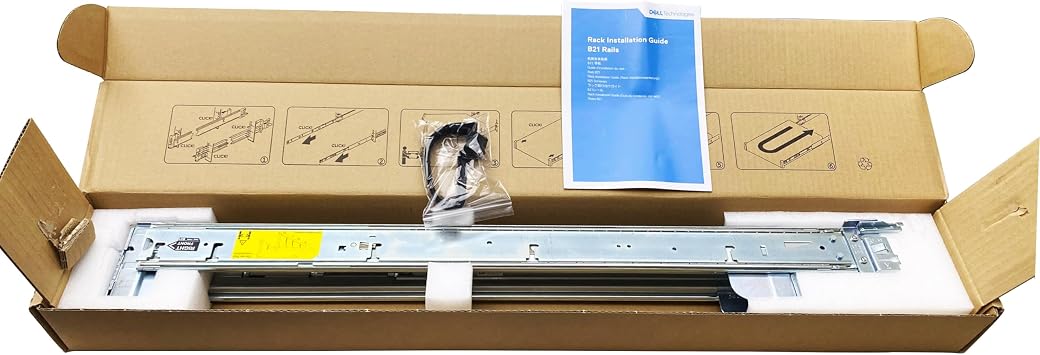 BestParts New 2U Long Sliding Ready Rail Kit Compatible with Dell Poweredge R550 R750XS R760 R760XS R7615 R7625 R570 R7715 Precision R7960 Rack HS5620 K87YW in Box