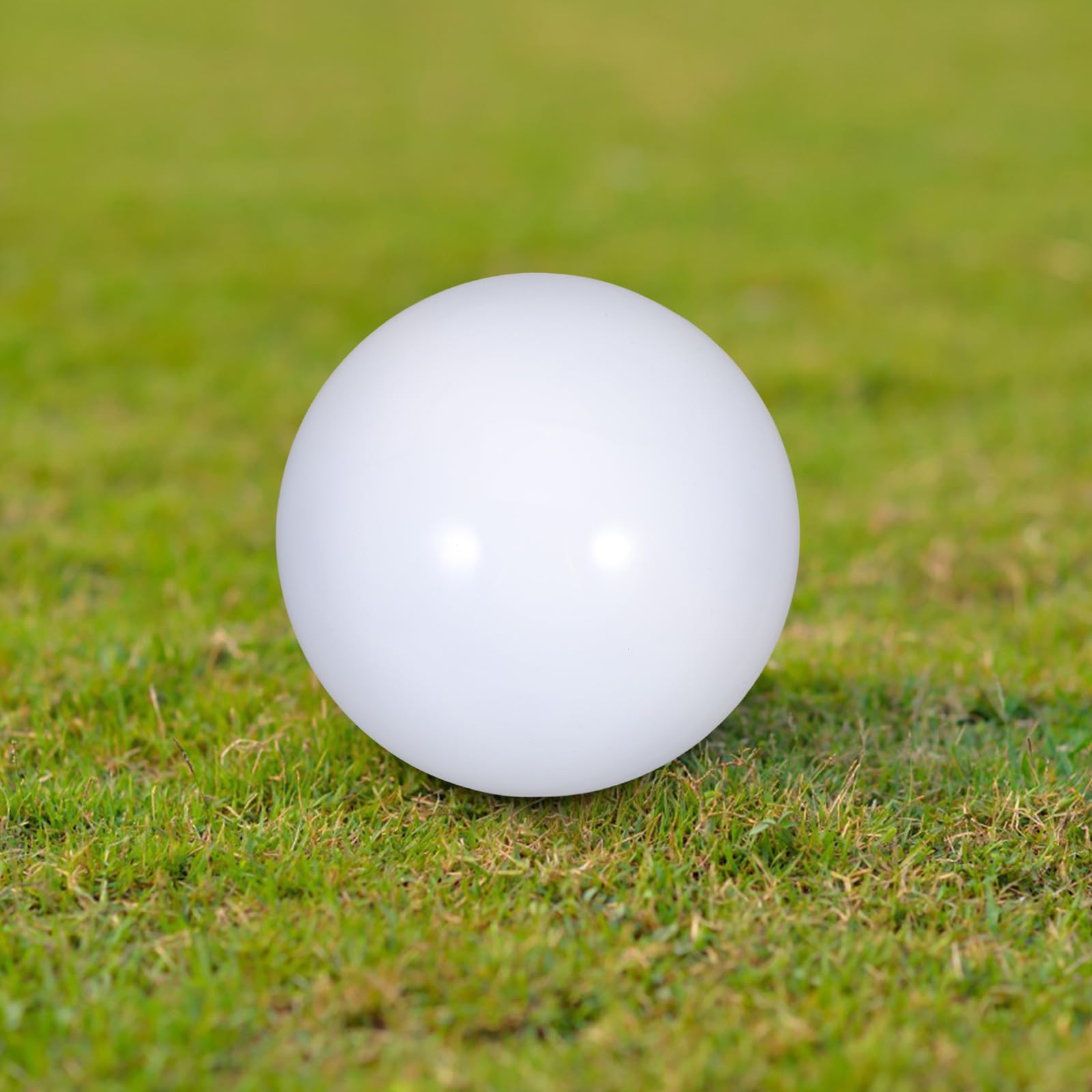Sfera Riflettente da Giardino in Acciaio Inossidabile Bianco Finitura Specchiata per Decorazione Esterno e Effetto Visivo Interessante