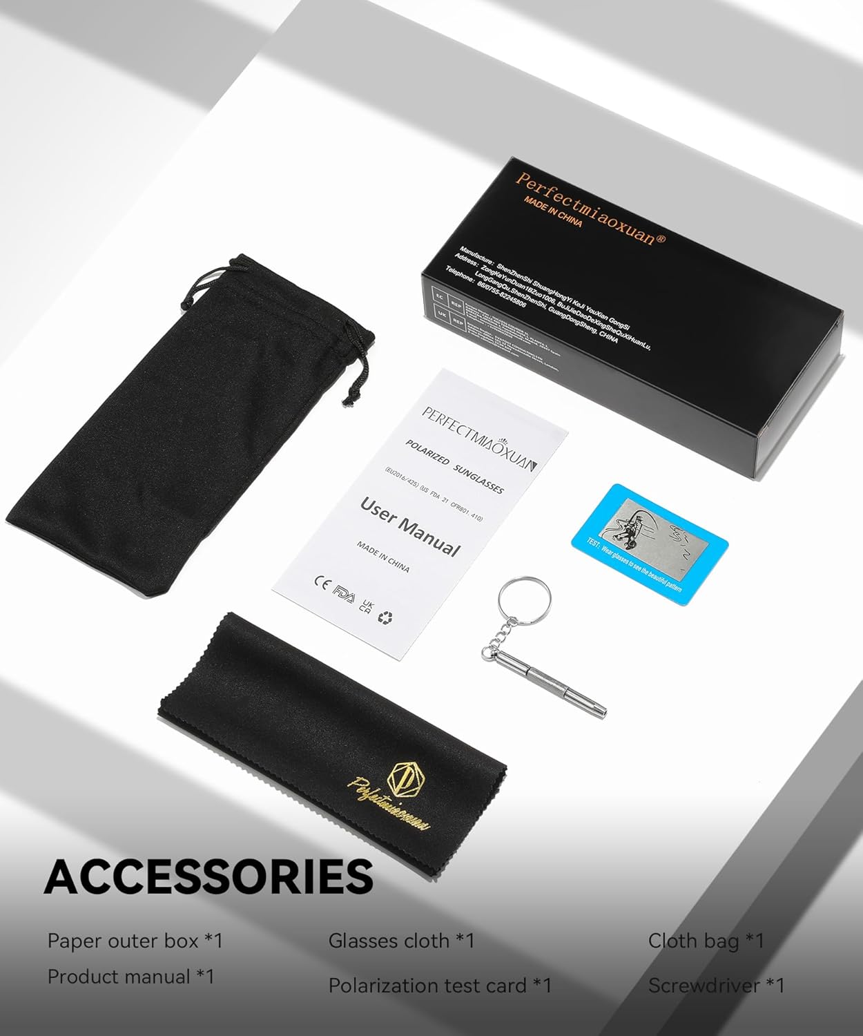 Polarized sunglasses for men/women; light frame; HD pilot lenses; Golf/driving/fishing/travel Eyewear - Image 8