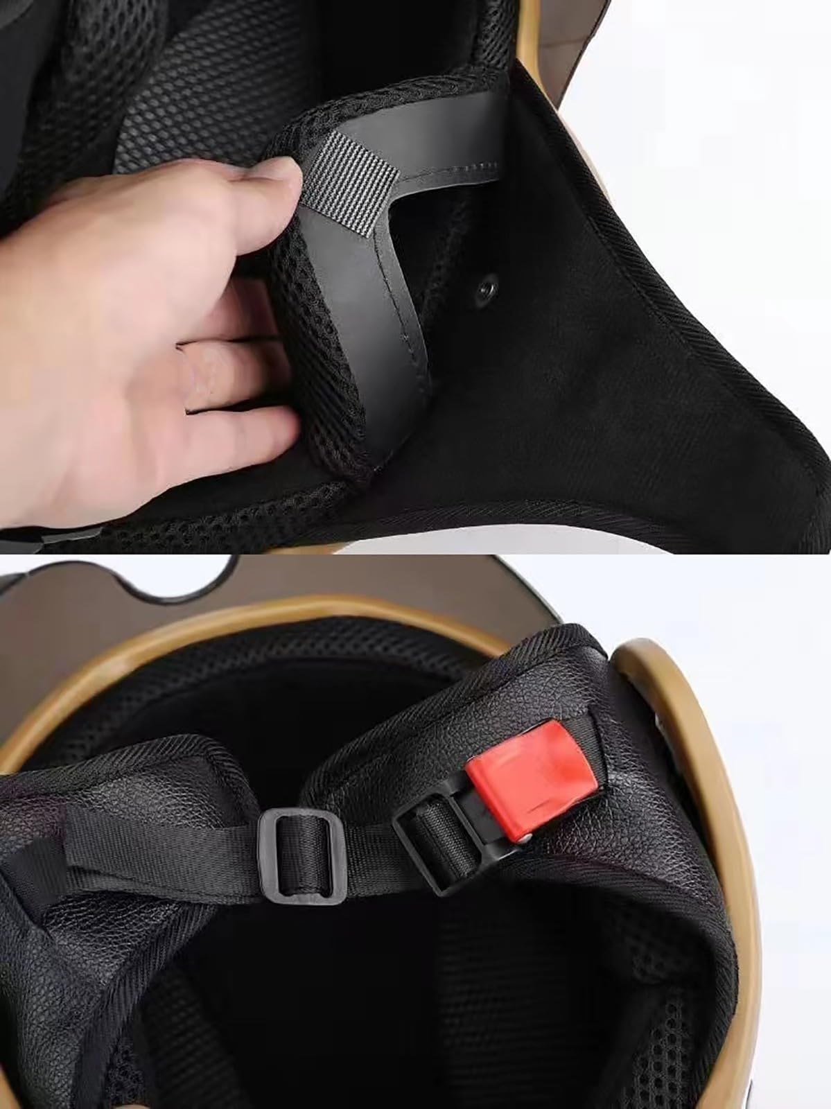 Casco Da Moto Aperto, Omologato DOT/ECE, Casco A Mezza Faccia In Stile Vintage Per Scooter, Ciclomotori E Cruiser, Casco 3/4 Per Adulti Uomini E Donne