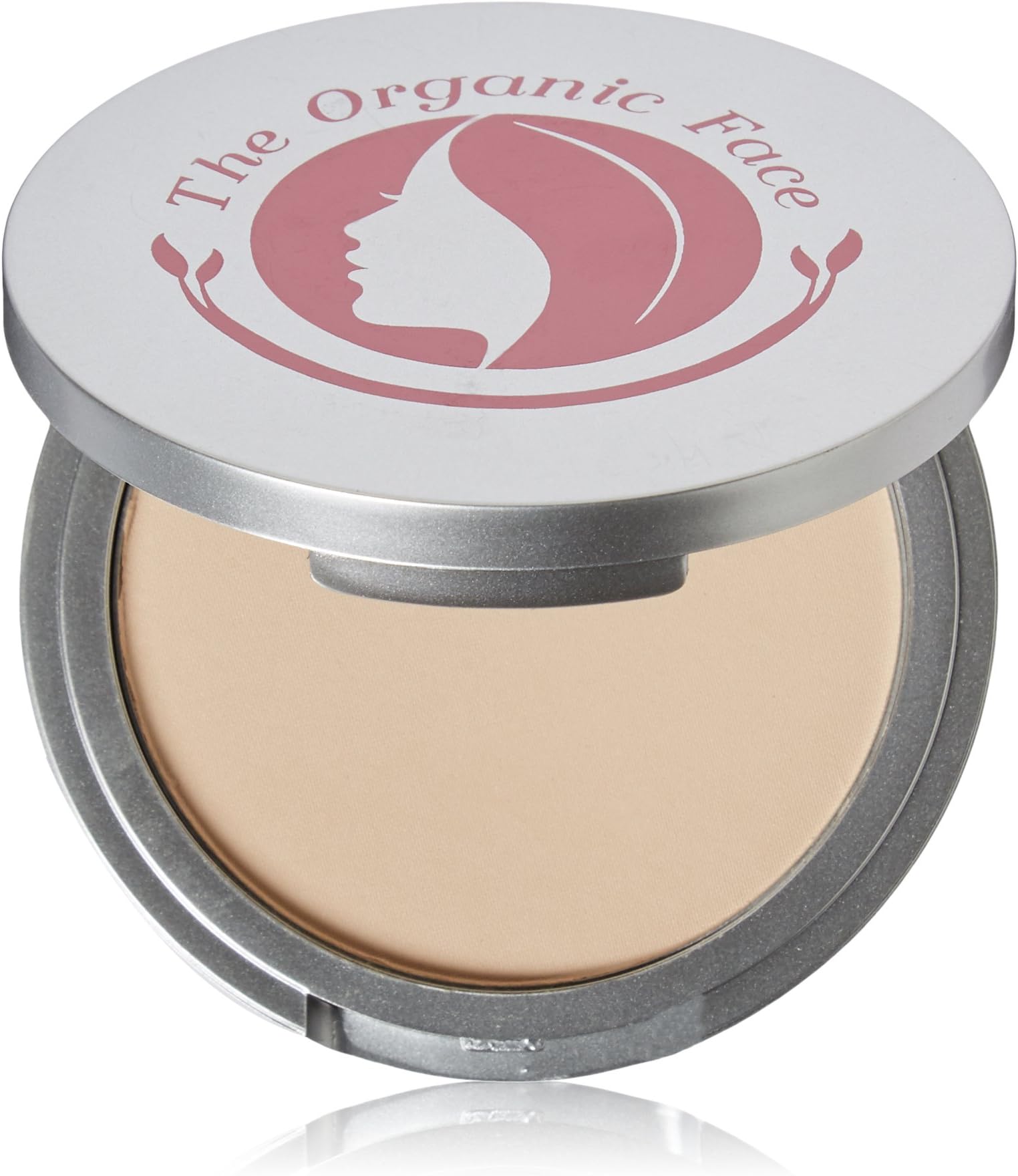 The Organic Face Luminous 100% All Natural Pressed Foundation Makeup - Ivory