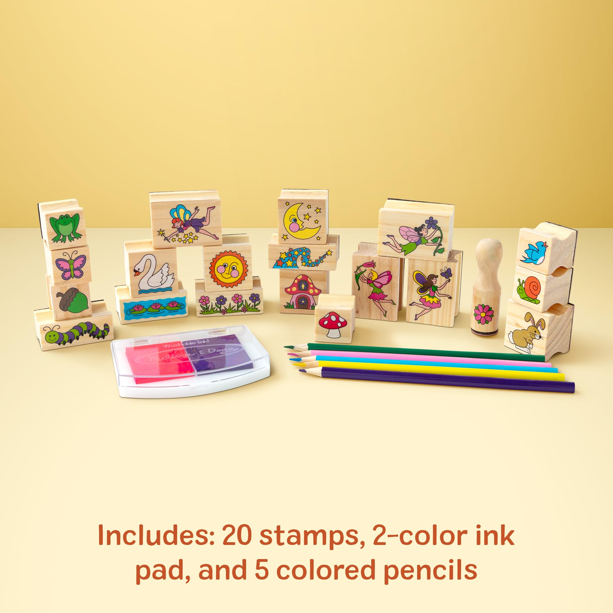 Melissa & Doug Stamp-A-Scene-Fairy Garden
