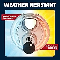 Vista 5 de Candado ABUS 20/70 KD B de acero inoxidable, alta y extrema seguridad, 20/70 KD B