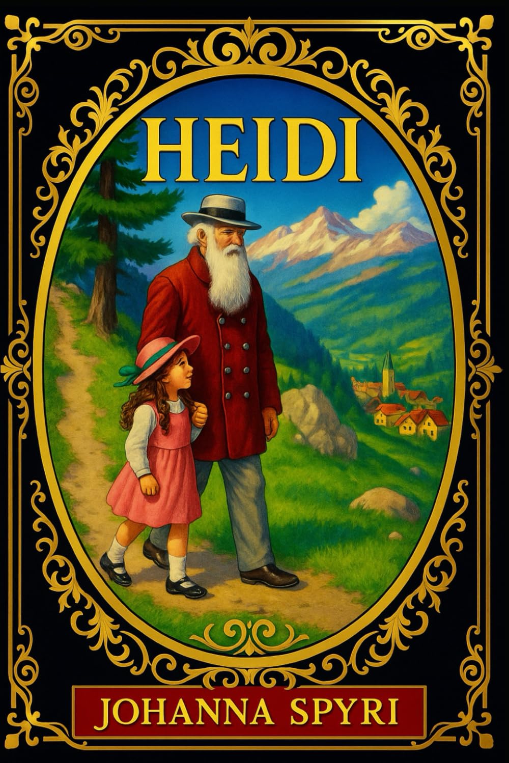 Heidi – Gift Edition: “A restored classic with refined illustrations for readers who cherish timeless literature.”