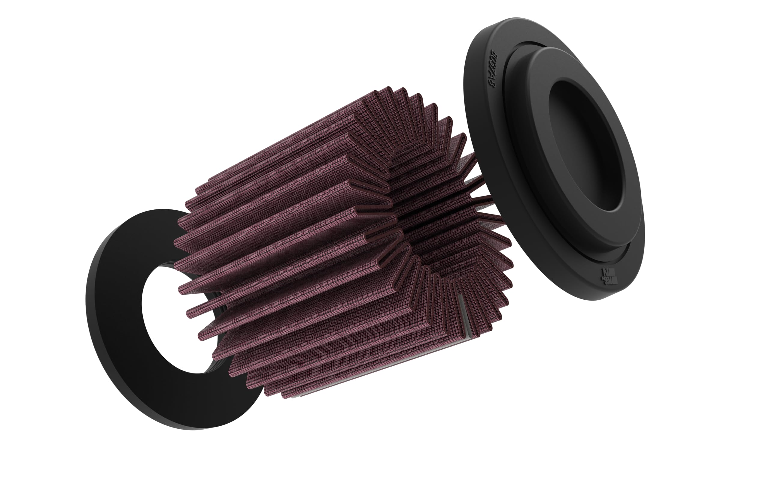 Filtro aria motore K&N: Filtro ad alte prestazioni e di qualità premium per veicoli sportivi – compatibile con Royal Enfield Classic/Hunter 350 (2022–2033) e Meteor 350 (2021–2023) – Cod.: RO-3522