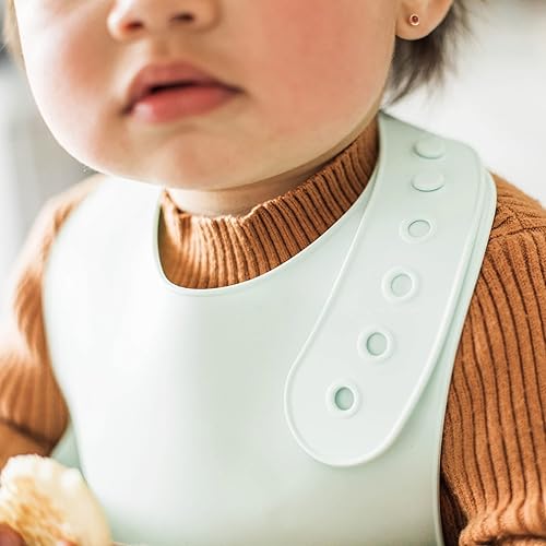 Miniatura 5 de green sprouts Unisex Baby Silicone Scoop Bib