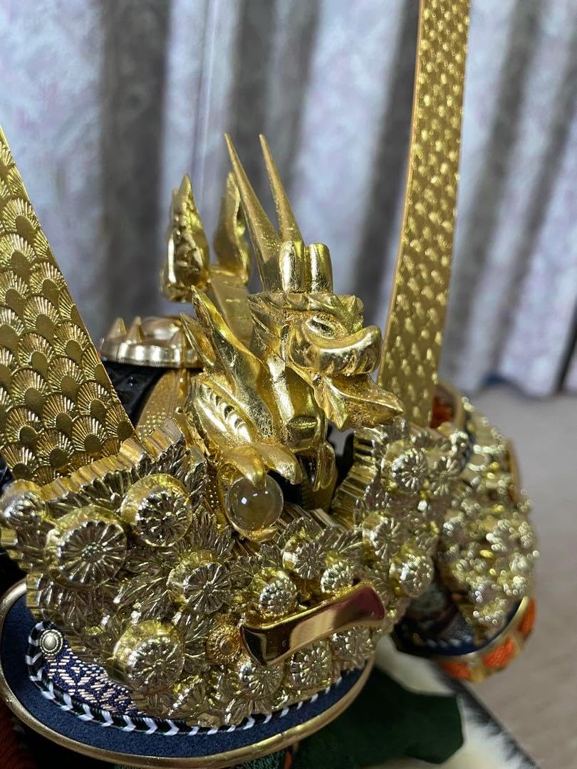 五月人形 25号兜「美濃」龍玉作 ストア