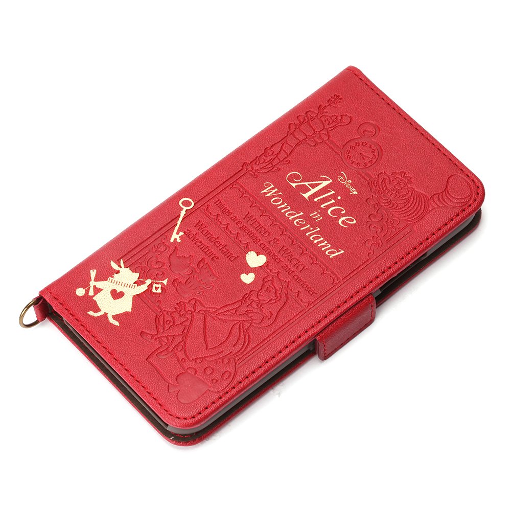 Amazon.co.jp: ピージーエー PG-DFP272ALC(アリス) iPhone X用 手帳型