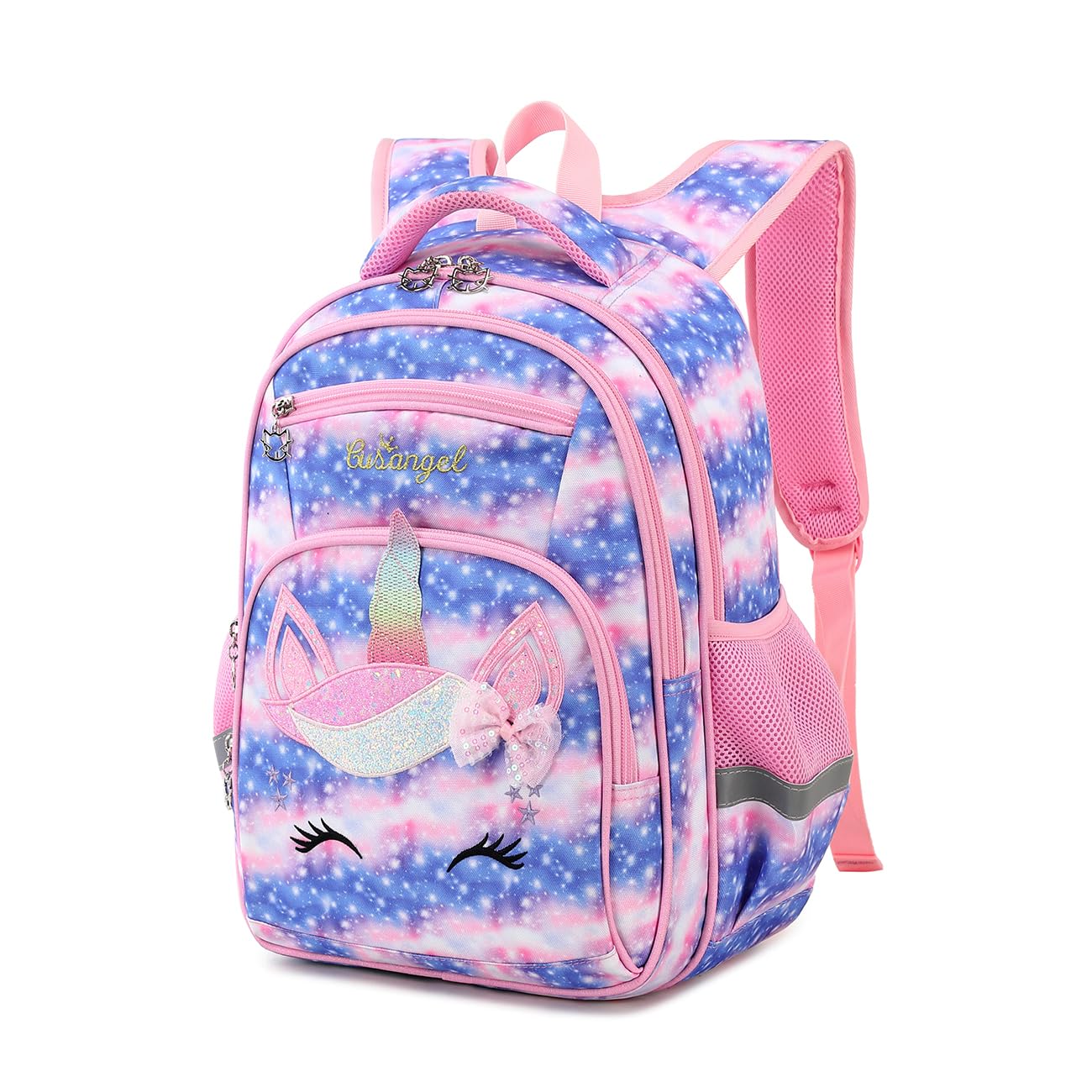 Cusangel Backpack for Girls Boys School Bookbags Kindergarten Elementary Lightweight Waterproof Multifunctional Large Capacity for Backpack 16 inch
