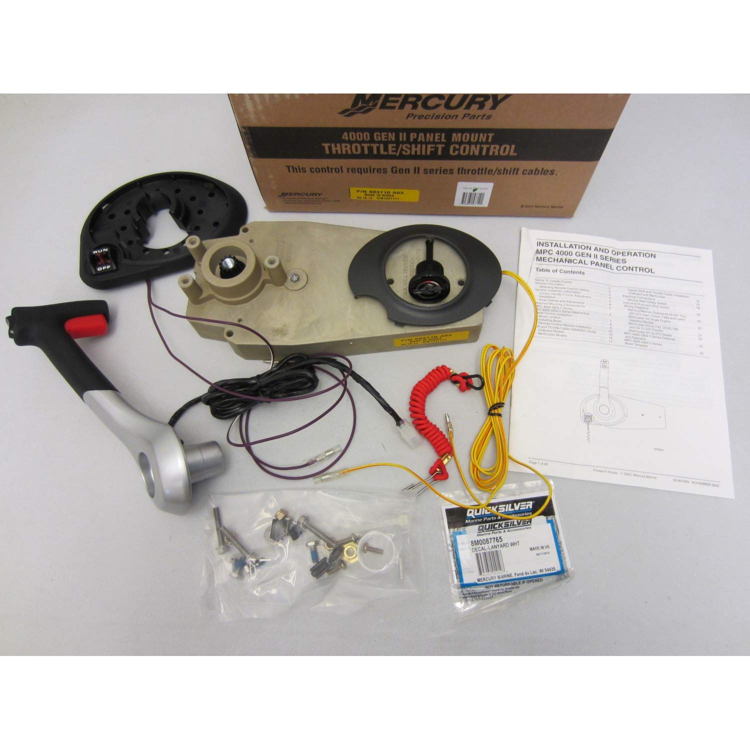 REM.Cont.PNLMT MC&250> Outboard PT