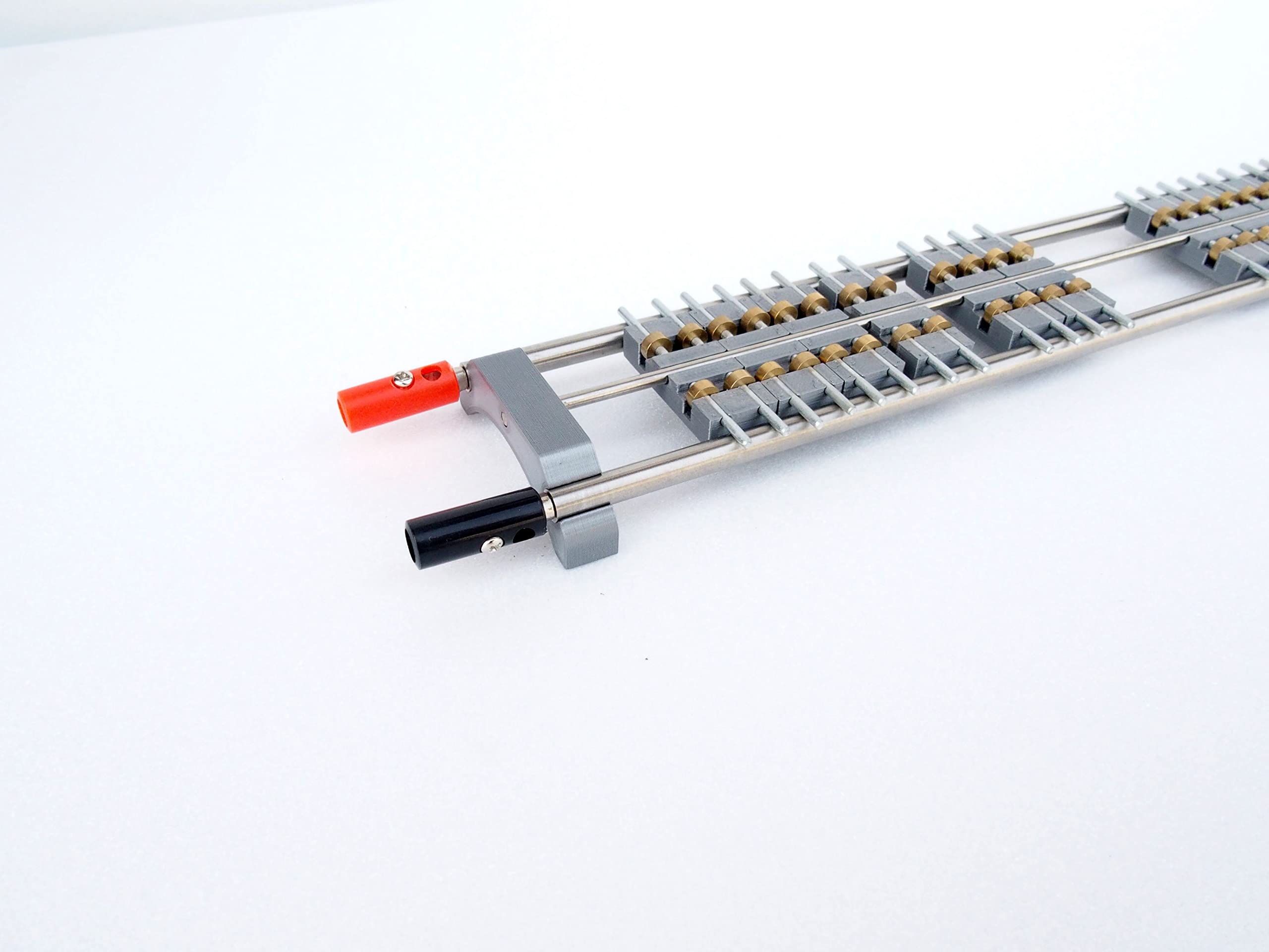 Générique Banc d'essai pour locomotives Train Electrique Vapeur échelle HO-00 1:87 Banc de Test Train Miniature M2R (10 Chariots)
