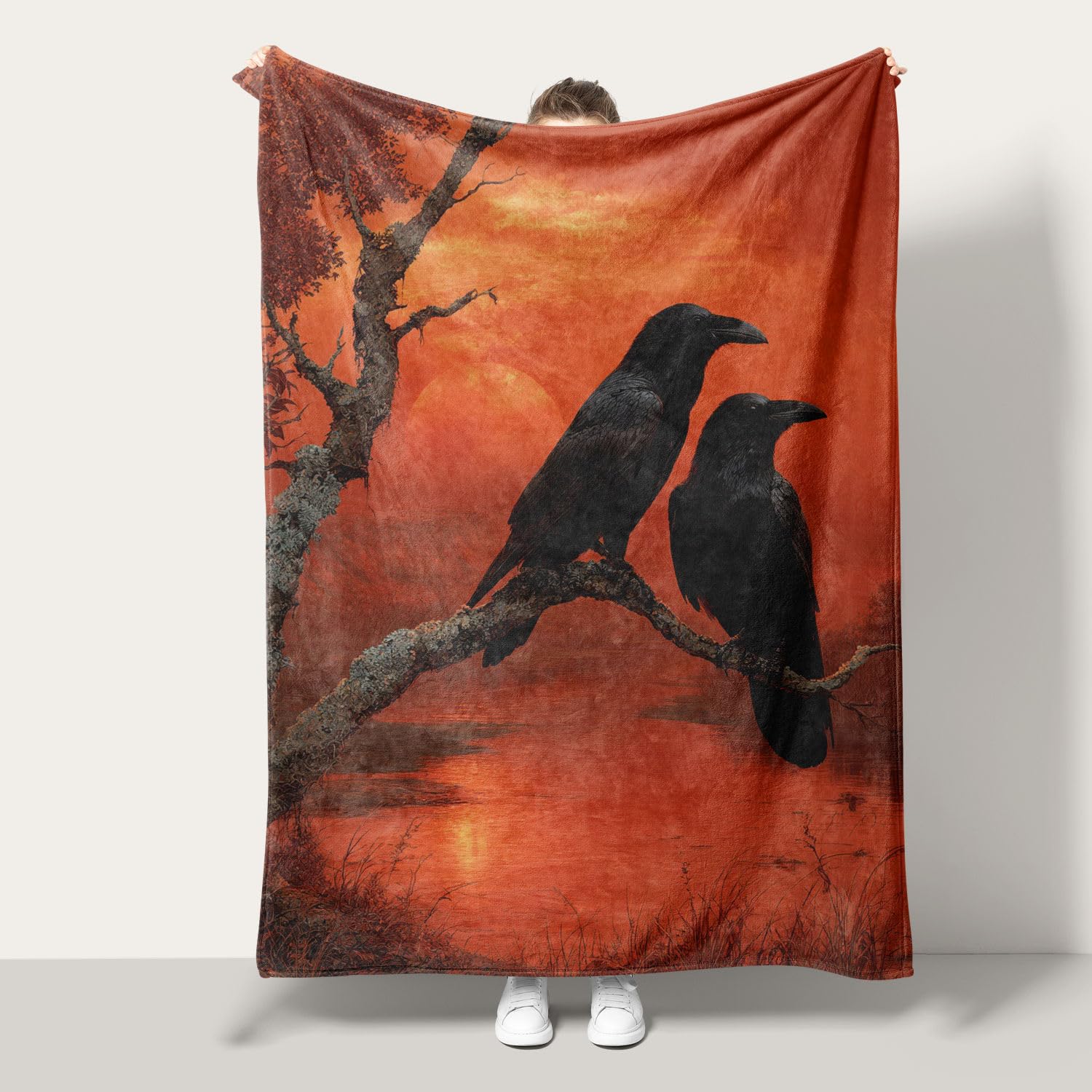 Plaid flanelle 100x130cm contre le froid sur le canapé et en voyage