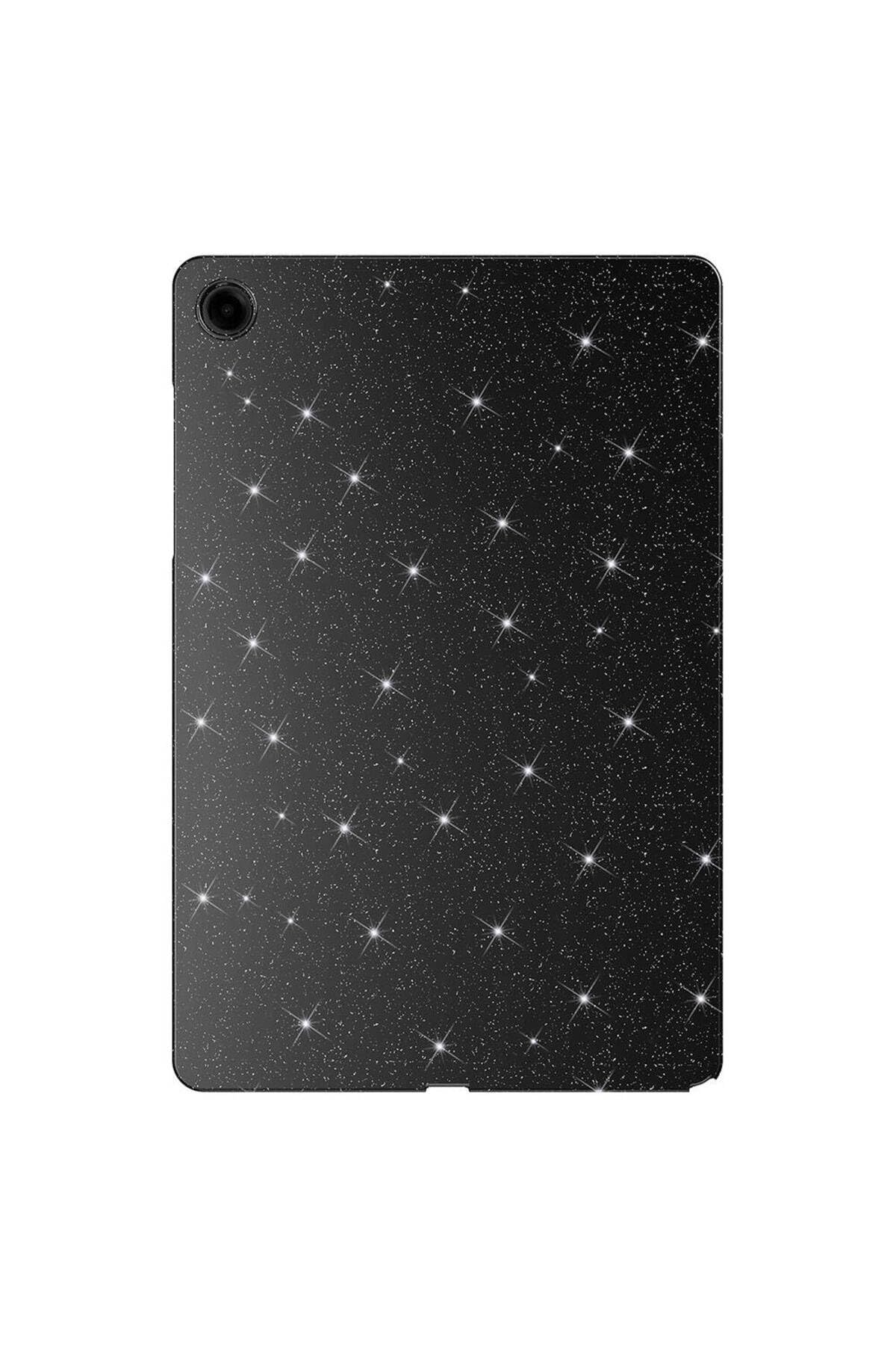 CONSTRAIN - Galaxy Tab S7 T870 Simli Parlak Görünümlü ile Uyumlu Tablet Koton Kılıf-Derin Mor 6
