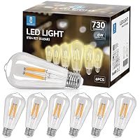 Aigostar Lampadina Led E27 da 6W (Equivalente a 54W)