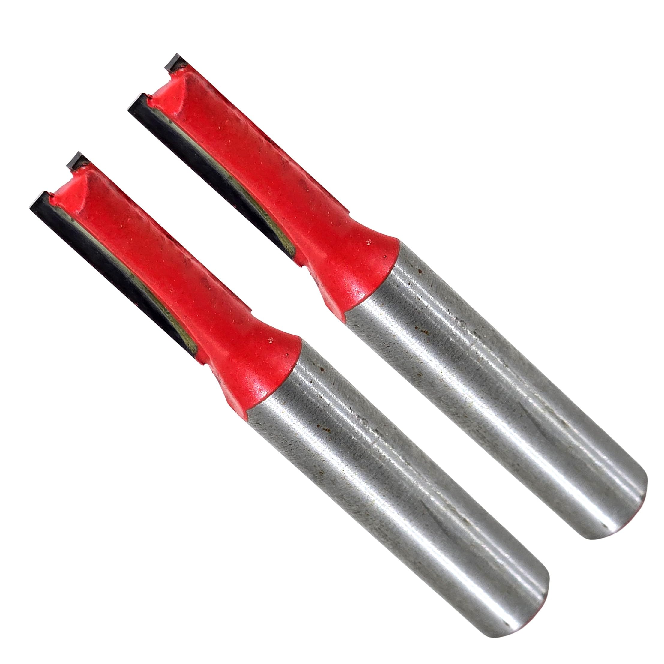 Digital Craft 2pc 8mm Shank Router Bit Set – 6mm Dia Trimmer Bits for Precise Edge Cutting, Grooving & Routing on MDF, Hardwood, Chipboard, and Laminate-image-46