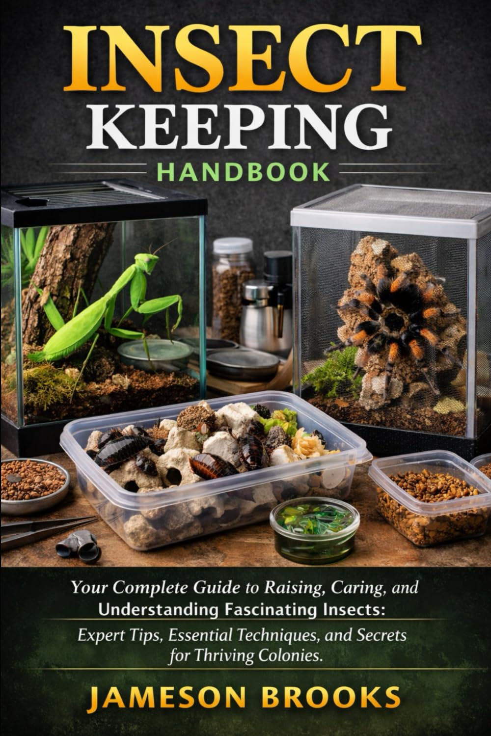 INSECT KEEPING HANDBOOK: Your Complete Guide to Raising, Caring, and Understanding Fascinating Insects: Expert Tips, Essential Techniques, and Secrets for Thriving Colonies