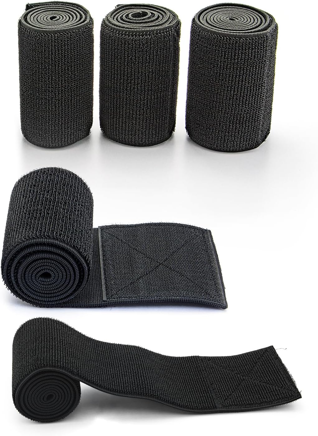 Belt For Pads Body Straps Elastic Bandage Bands Wraps For Slimming Beauty Machine Spare Parts 4.93Inch Wide 5 Pieces Per Set For Body Shape Machine Elitzia ETMW919W (5 Straps)