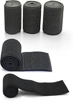 Elitzia 5Pcs High Elastic Straps for Beauty Machine Pads, Lipolaser Belt