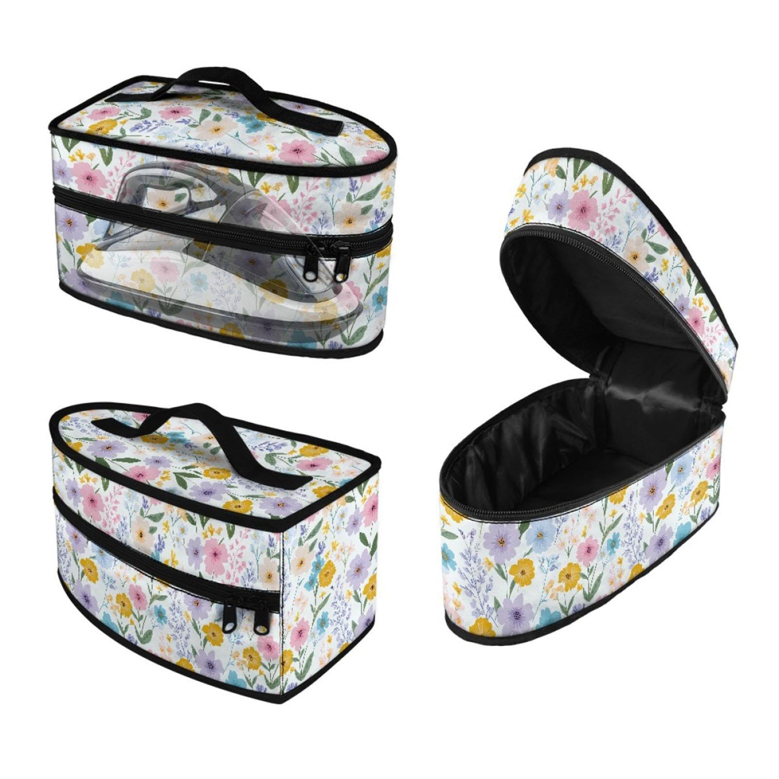 Borsa porta ferro da stiro con manico, pratica e multiuso, con chiusura a cerniera, per viaggi di lavoro all'aperto e al chiuso, Colorato