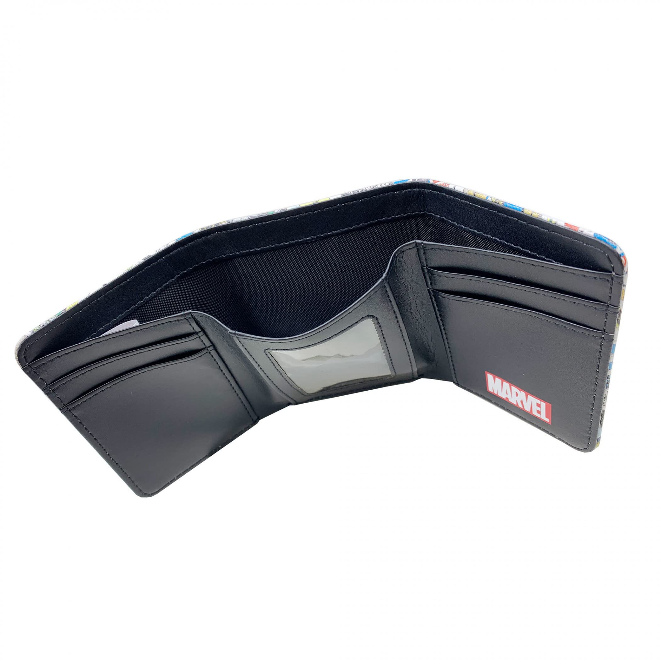 RGA Leatherworks Captain America Comic Strips Trifold Wallet