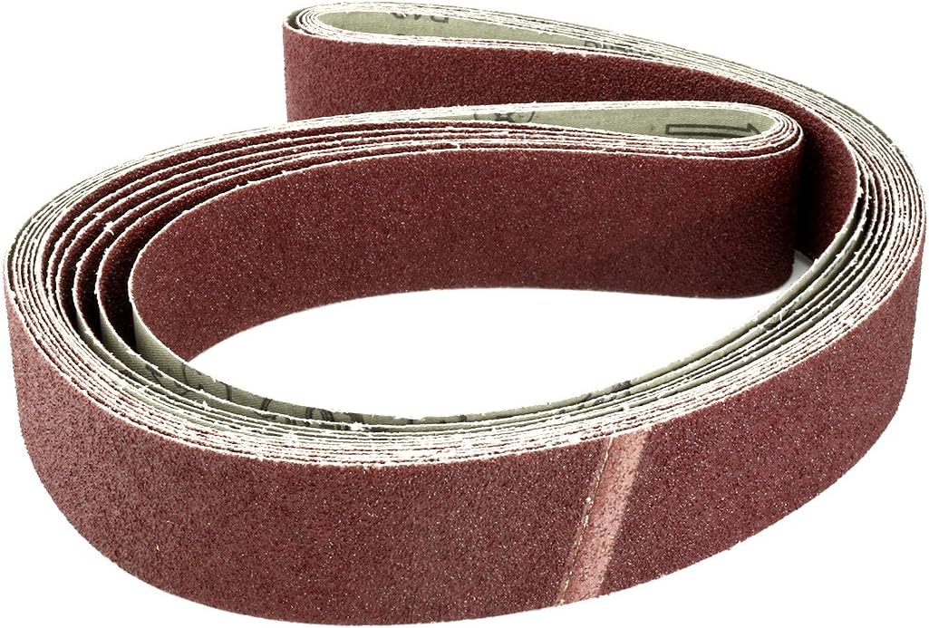 2-Inch x Abrasives 72-Inch 40 Grit Lapped Pipe Tube Joint Aluminum Oxide Sanding Belt 6pcs Model:60as603qo166