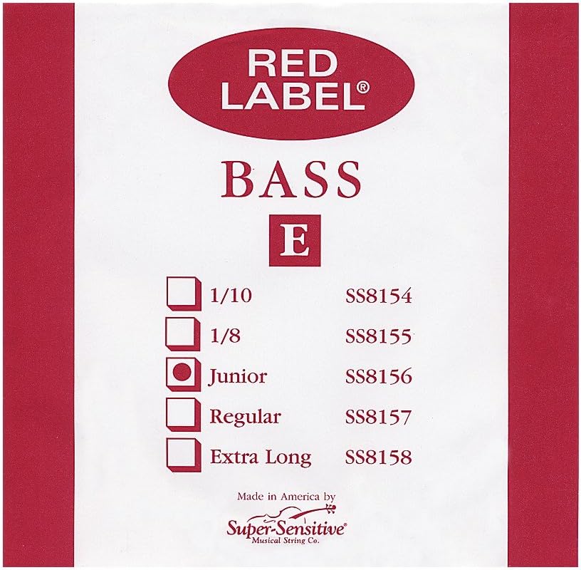 Supersens 18146 Red Label Bass A String, 1/4 Junior Size