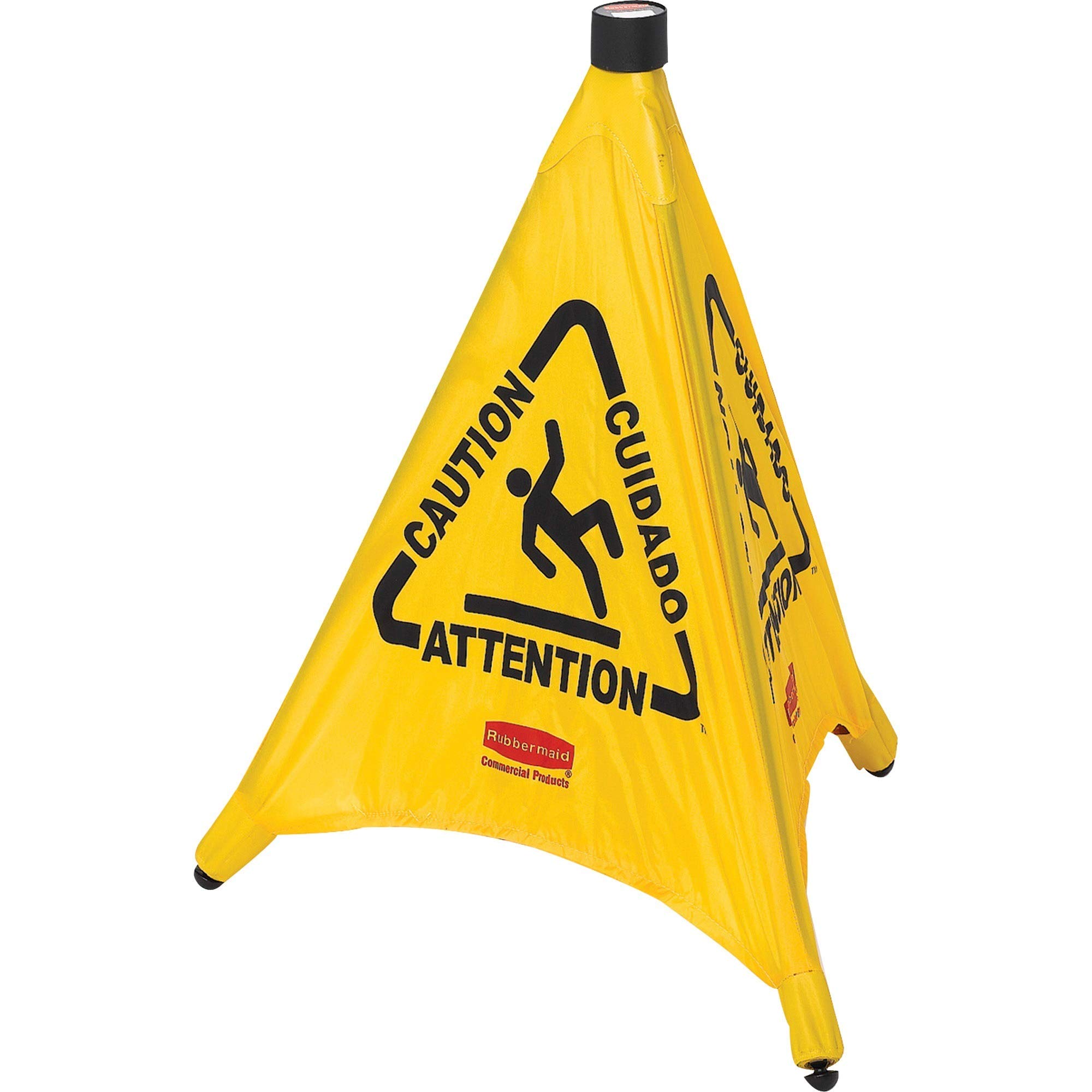 Pop-Up Safety Cone with Multi-Lingual