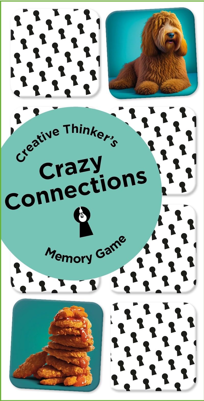 BISPUBLISHERS Memory Game Creative Thinkers: Crazy Memory Game