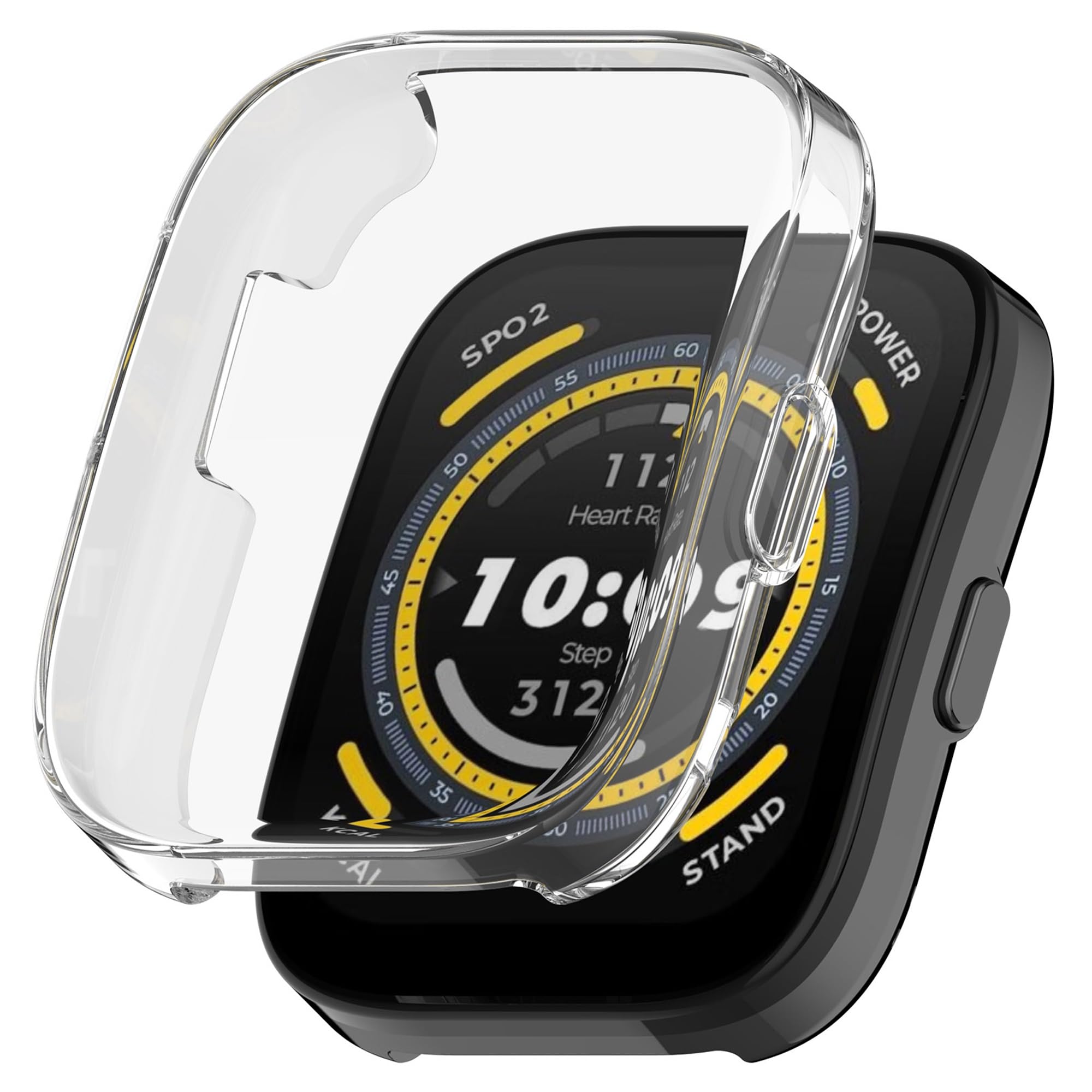 Wisely Protective Case Cover Compatible Amazfit Bip 5 SmartWatch Full Screen Protector Soft Case HD Clear, Transparent (B0D6KYBWCM) Amazon Price History, Amazon Price Tracker