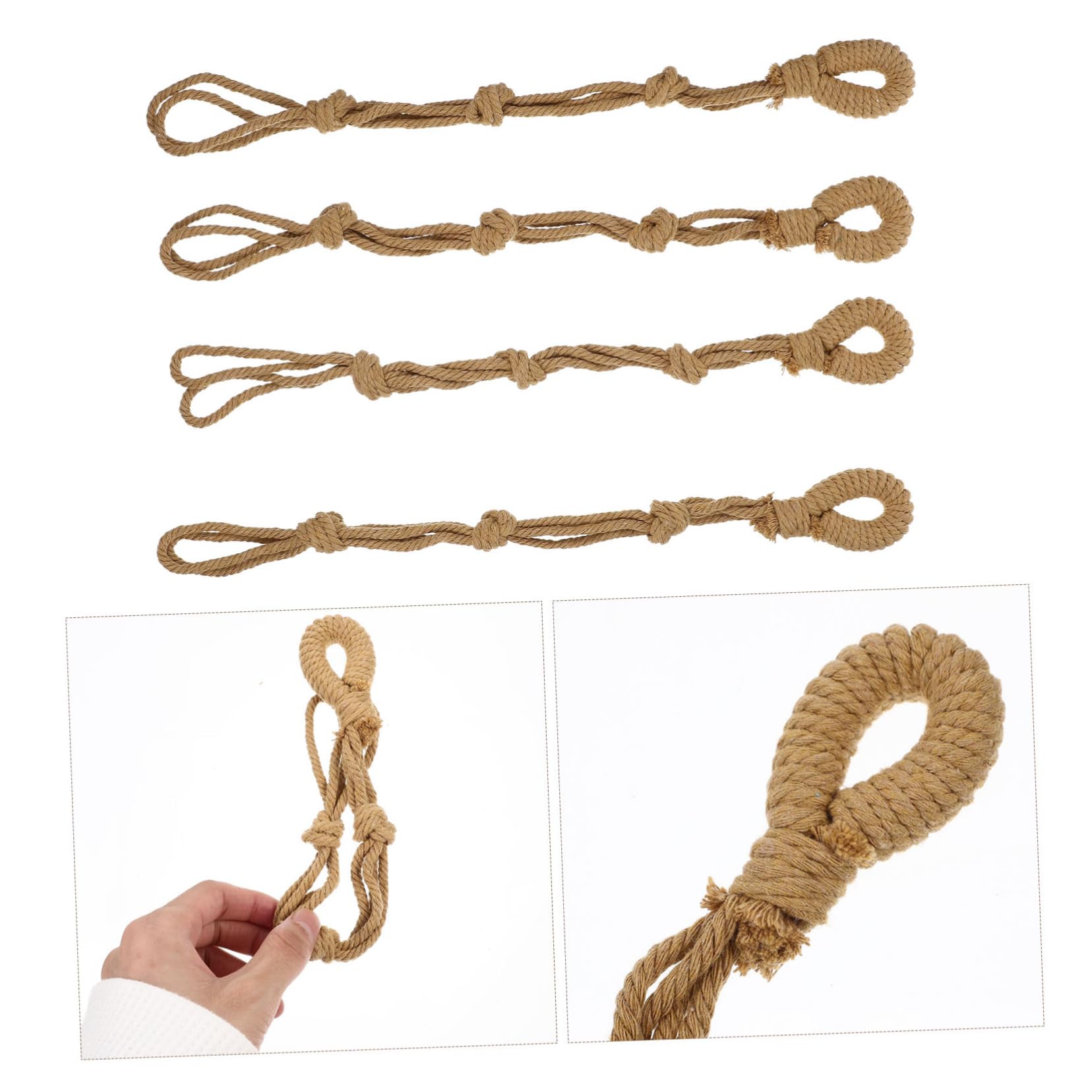 Kisangel 5 Set Portavasi Da Appendere Cotone Macramè Estensori Regolabili Per Sospesi Decorazione Per Ed Esterni 4 Pezzi*5
