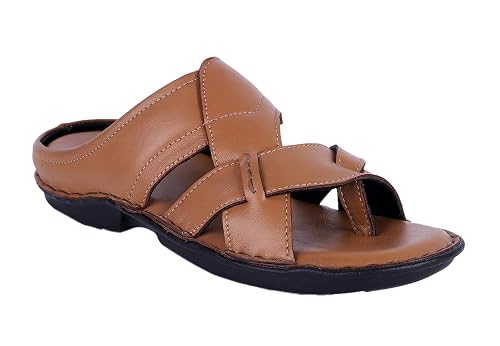 Gwal G Genuine Leather Thong Flip-Flops/Slippers u0026 Sandals/Office wear  Sandals for Mens (TAN, Numeric_11) : Amazon.in: Fashion