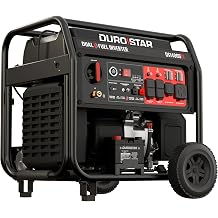 DuroStar DS14000iX 14,000 Watt 550cc Dual Fuel Portable Digital Inverter Generator - Gas and Propane, Remote Electric Start, Whole Home Power Backup, Transfer Switch Ready, RV & Emergency Ready