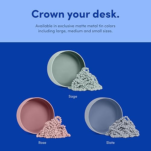 Miniatura 89 de Speks Crags- Masilla de ferrita, + de 500 piedras de ferrita en una lata, juguete de escritorio antiestrés p/la ansiedad, p/adultos y adolescentes