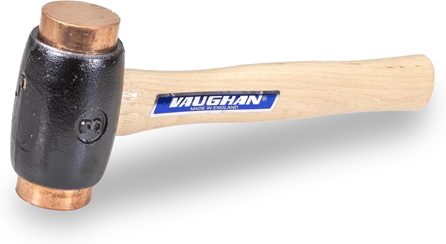 VAUGHAN Copper Face Hammer, Malleable Iron Head, Soft Face Hammer, C125, VN58010