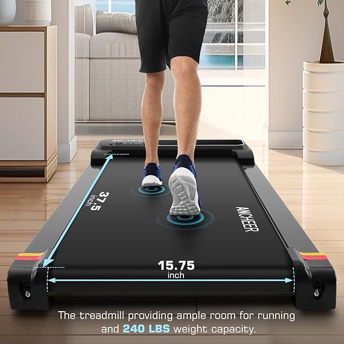 Caminadora Eléctrica 2.5 hp Negro mate miniatura 4