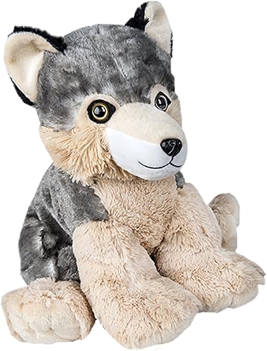 Graba tu propio lobo de peluche de 8 pulgadas - Ready 2 Love en unos pocos pasos fáciles